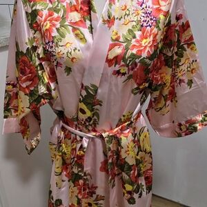 Miss to Mrs Satin Kimono Robe- New with tags